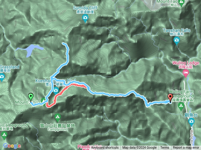 2024.07.13-14 雪山主東峰下翠池+雪山北峰下水源地二日O形(獨攀)預覽圖