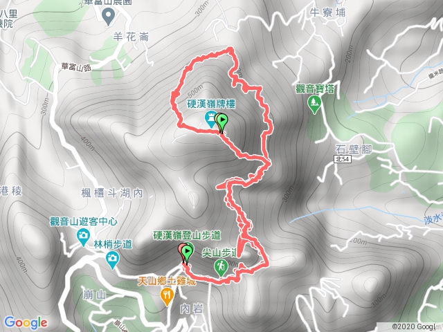 Day 25尖山步道接北橫古道全段上硬漢嶺健走