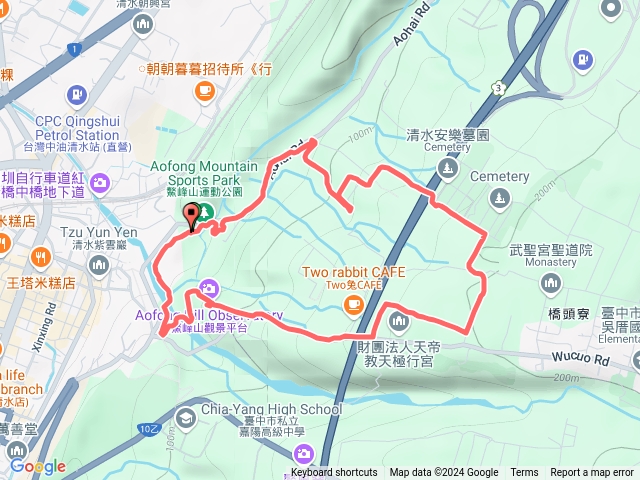 全國登山日清水鰲峰山步道健走-健腳組5K預覽圖