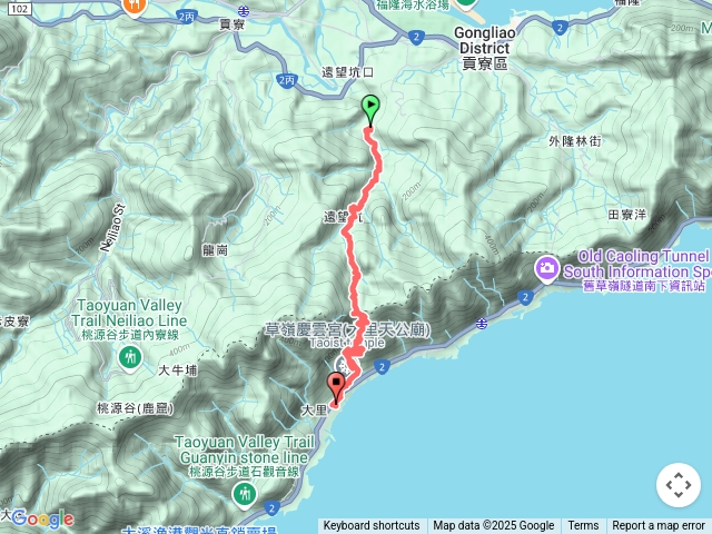 草嶺古道/福隆-大里