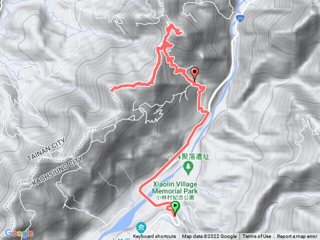 2022-12-25-西阿里關山東側入口 走西阿里關山-淑女峰-大烏山