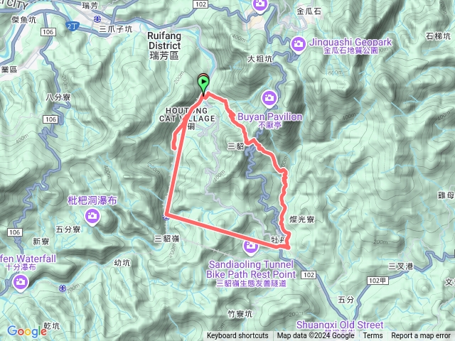 淡蘭古道金字碑古道預覽圖