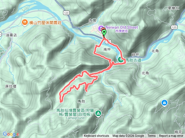 馬胎古道+馬胎二期古道+南坪古道預覽圖