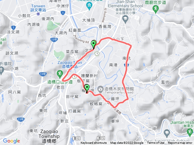 造橋車站濫坑尖下