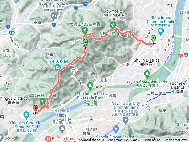 樹林火車站到鶯歌火車站