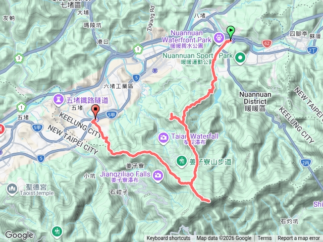 1150916為外西勢坑.西勢坑（拔西猴）.內西勢坑.姜子寮山.旗尾崙.石門山.百福車站預覽圖