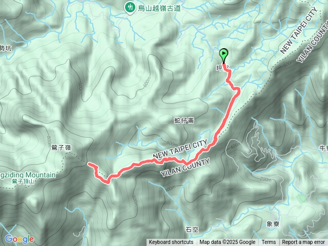 坪溪古道-太和山-鶯子嶺半途折返