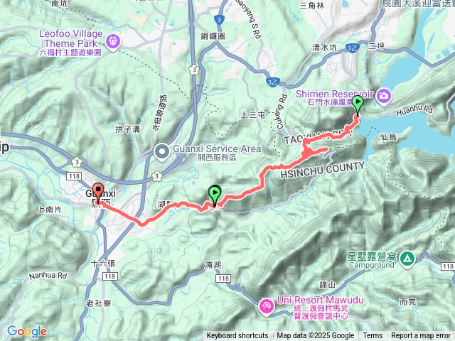 石門水庫-樟之細路-關西(2025-12-14)預覽圖