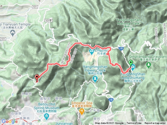 320陽明山大縱走