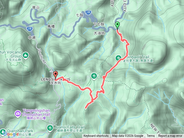 魚路古道-擎天崗-竹篙山-冷水坑預覽圖
