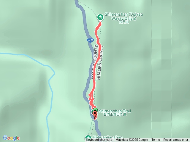 合歡石門山步道預覽圖