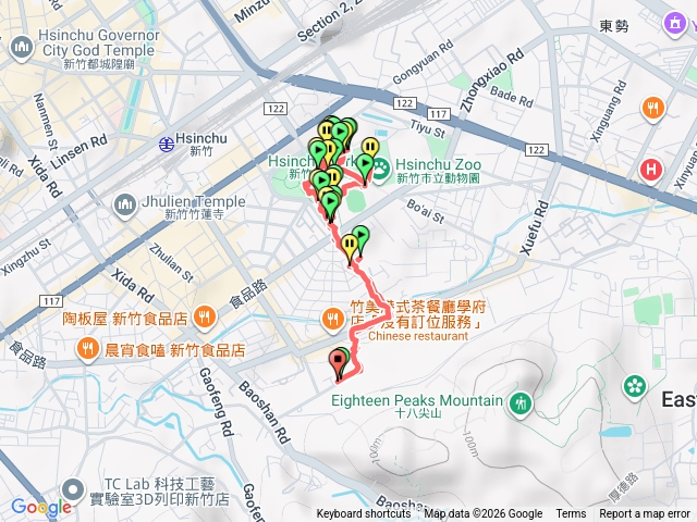 2026.1.3.新竹市枕頭山步道（新竹公園）.東山文教區.十八尖山培英國中後操場登山口預覽圖