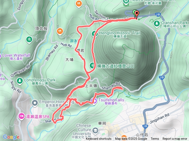 湖山-半嶺-松溪-半嶺-橫嶺