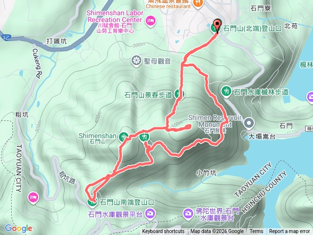 石門山、小粗坑山步道預覽圖