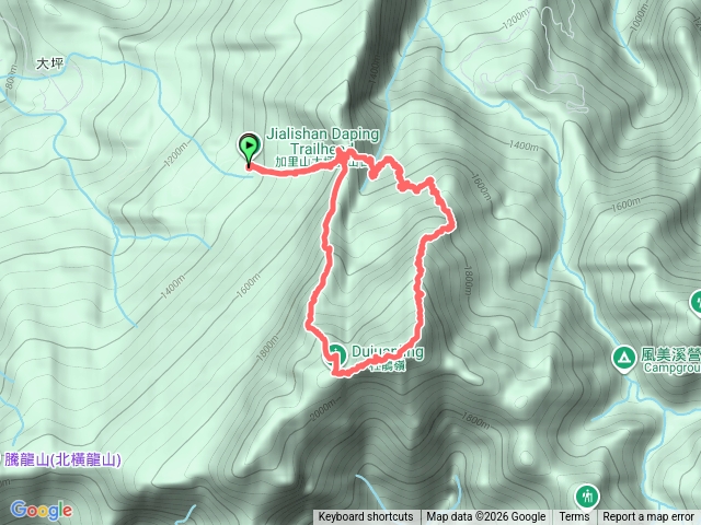 冷水分駐所上加里山預覽圖