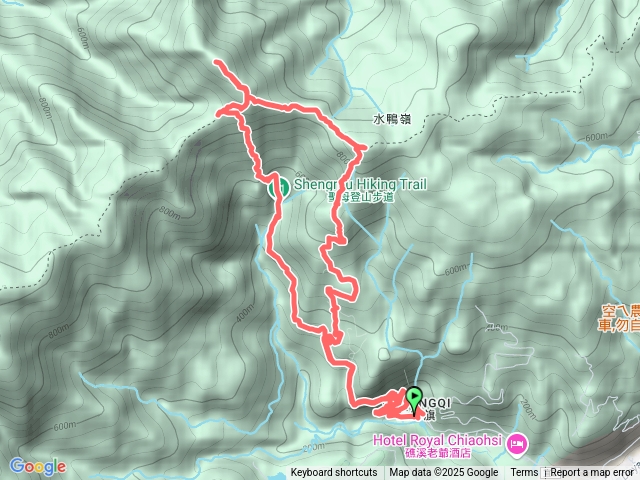 20250731礁溪北五峰旗山-竹仔崙山-巴唐古道-三角崙山-聖母山莊步道預覽圖