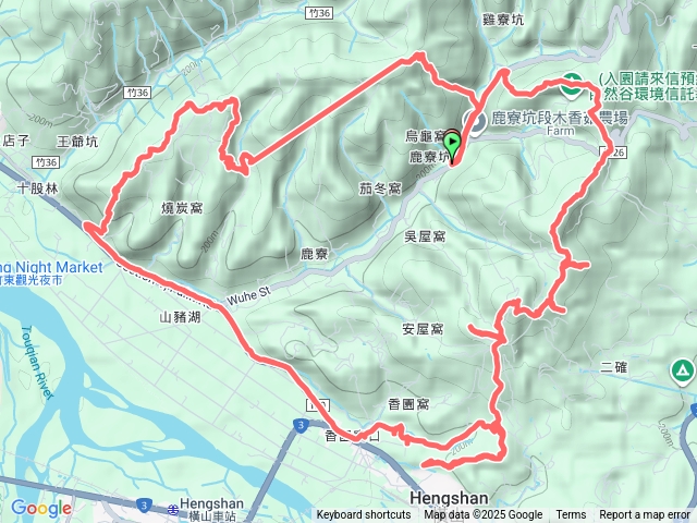 20251214（日）茄苳窩山南和山心走預覽圖