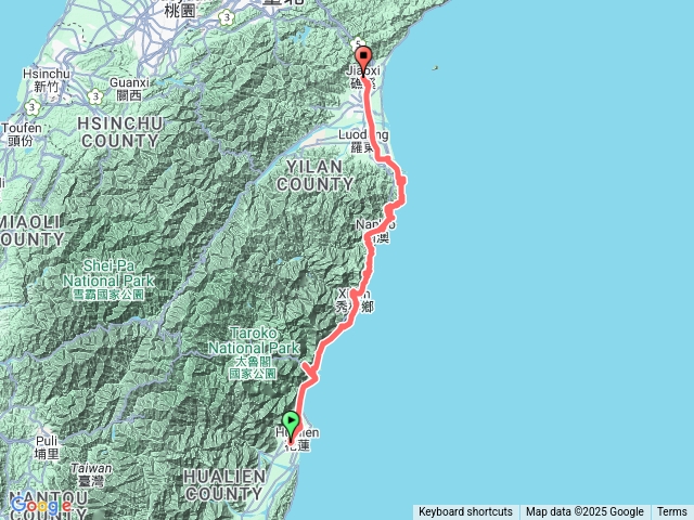 2025初冬11/21機車環島（D4)