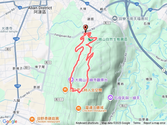 大崗山生態公園步道25.12.25預覽圖