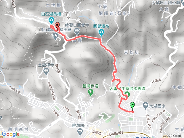 20200821內湖圓覺瀑布.白石湖吊橋