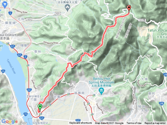 台北大縱走第一段