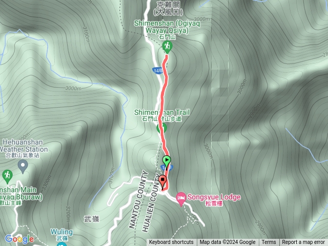 2024/合歡石門山