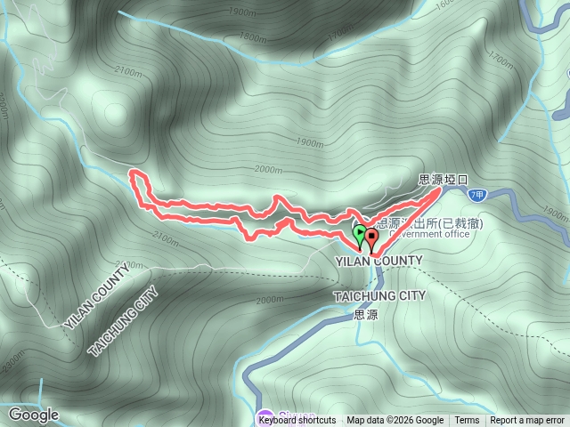 羅葉尾溪步道-720林道O形