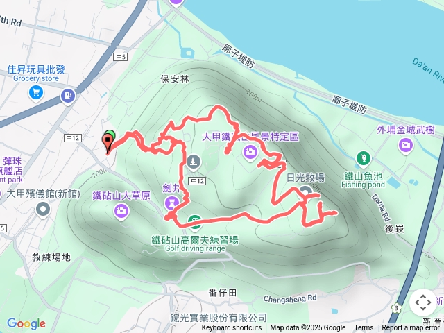 鐵砧山三角點