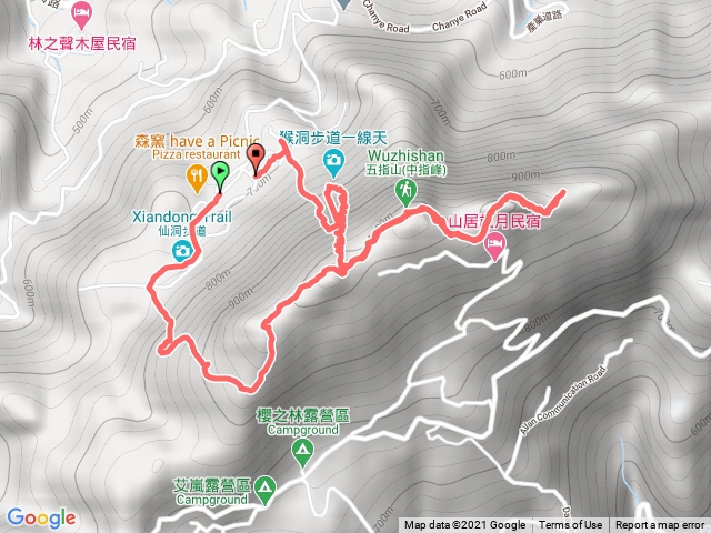 五指山群峰縱走