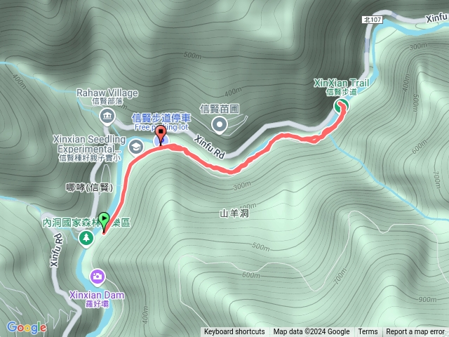 信賢瀑布群步道