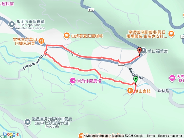 古坑華山咖啡文學步道