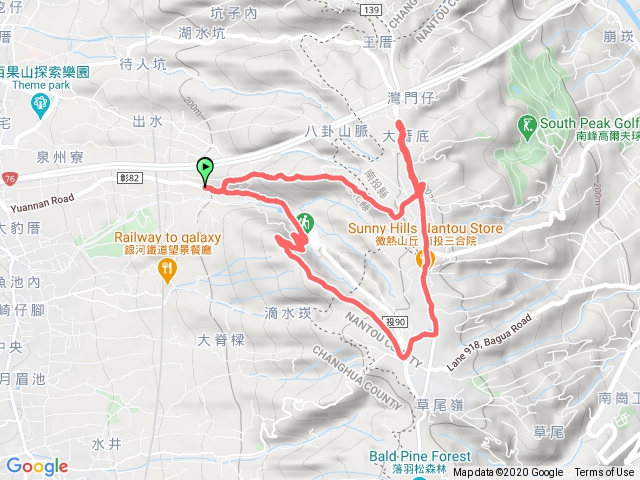 三百坎 老樟母女樹藤山