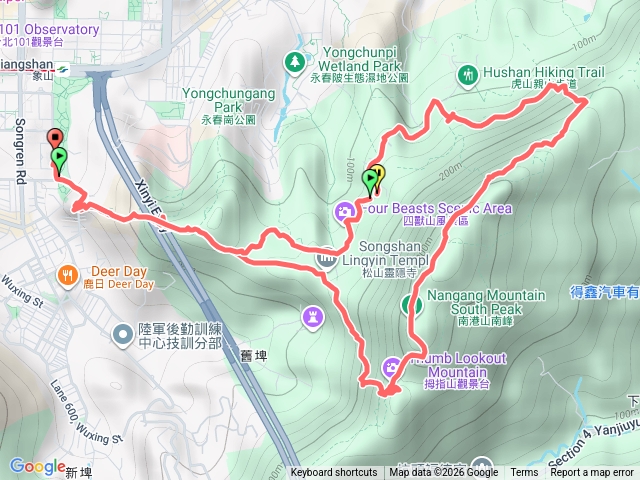 四獸山O繞（象山起登）預覽圖