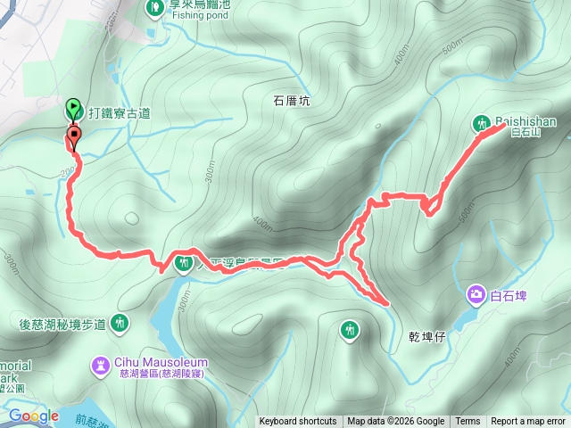 打鐵寮白石山o繞預覽圖