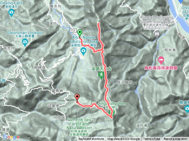 [鳳金縱走]鳳凰山/金柑樹山/忘憂森林