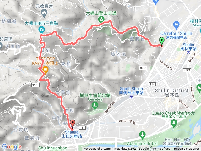 大同山-青龍嶺-大棟山