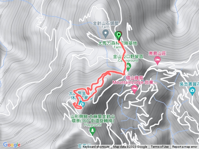 太麻里金針山20221231