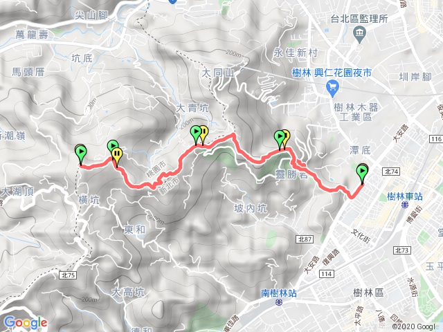 樹林大同山青龍嶺大棟山