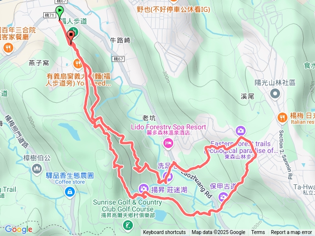 福人步道.保甲古道.東森森林步道O繞