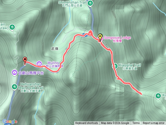 雪徑小奇萊（三刷）115.1.10