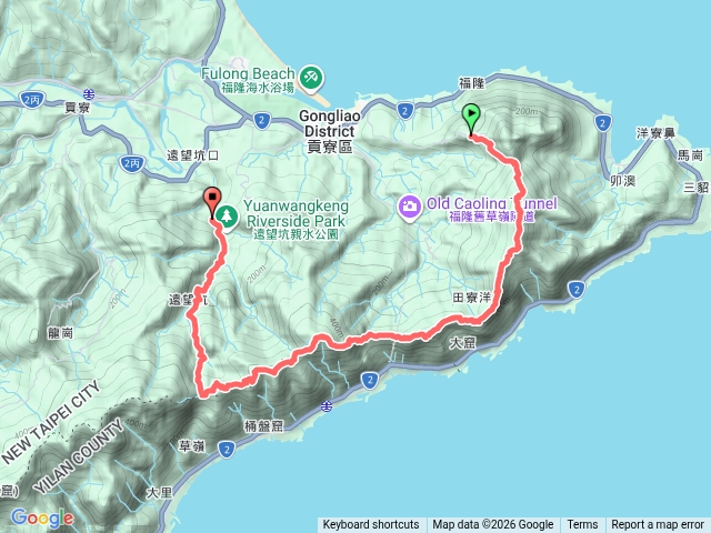 雪山尾稜草嶺古道預覽圖