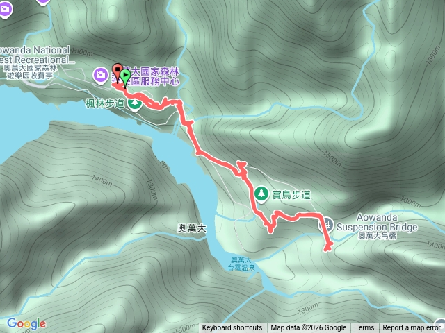 奧萬大國家森林遊樂區步道群預覽圖