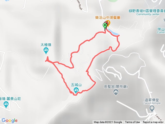 山中湖-太極嶺-五城山