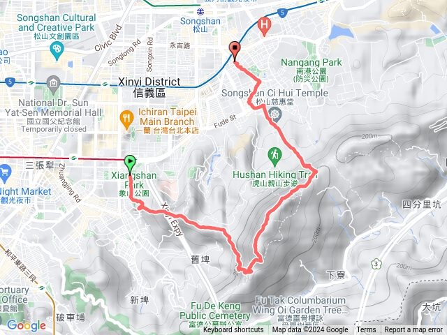 象山拇指山九五峰環狀