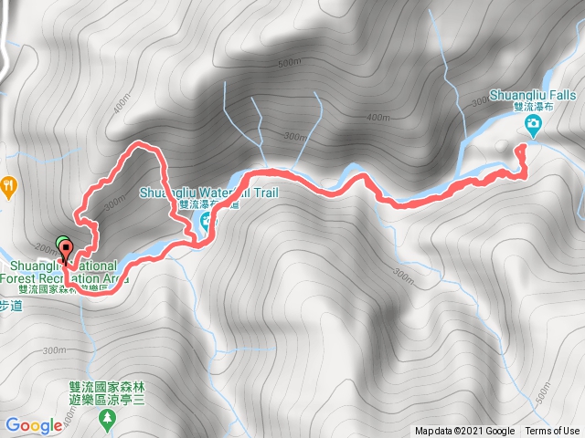 屏東獅子雙流森林遊樂區步道環走