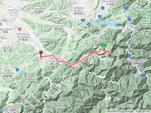 北得拉曼神木區、內鳥嘴山