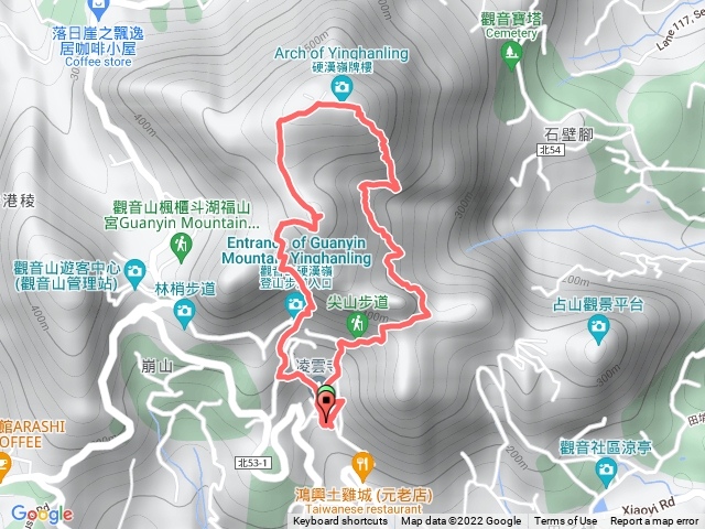 福隆山到硬漢嶺