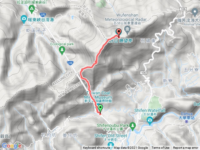 五分山登山步道