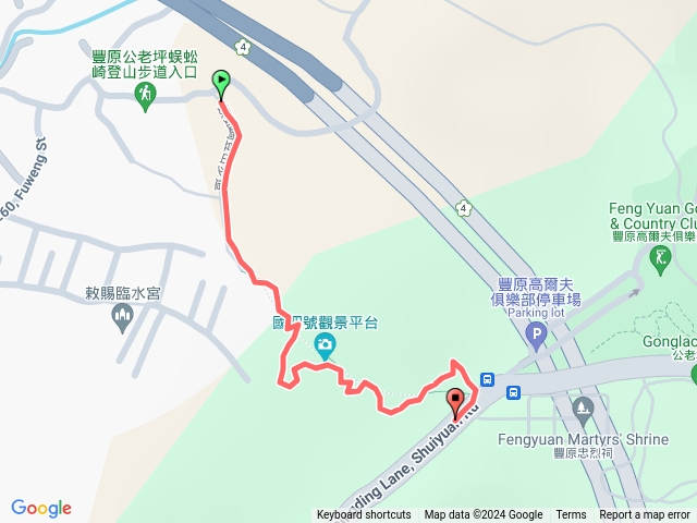 公老坪蜈蚣崎登山步道