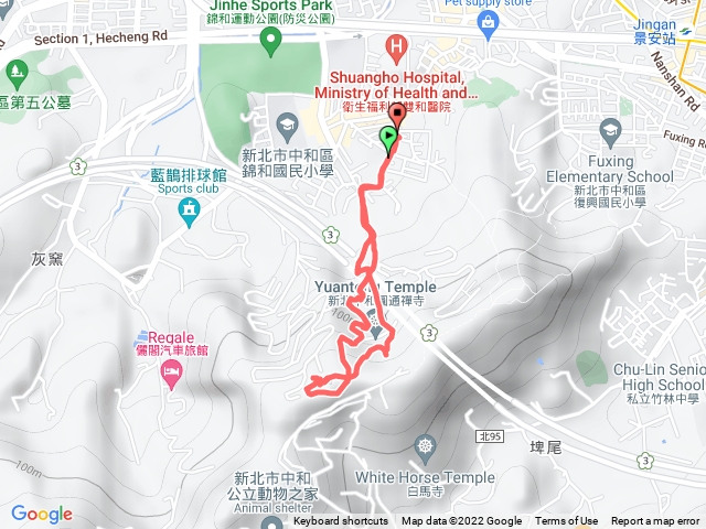 圓通路305巷登山口 圓通寺 慈雲寺